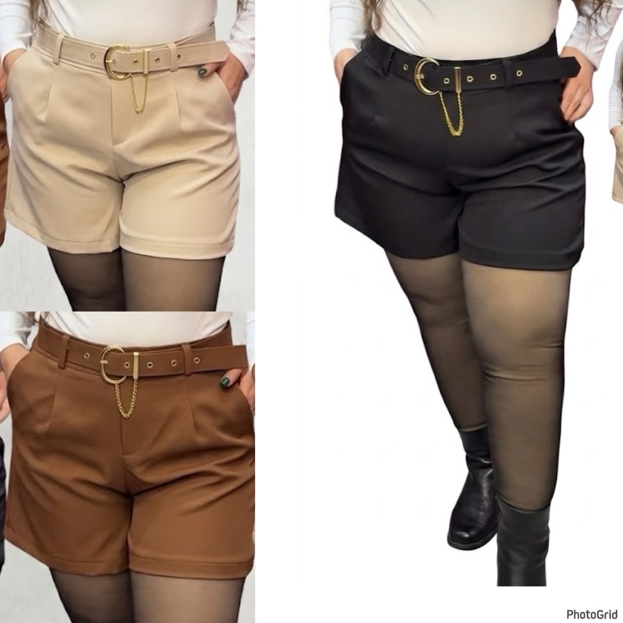 Short con cinturon - Imagen 2