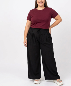 Pantalón palazzo ajustable