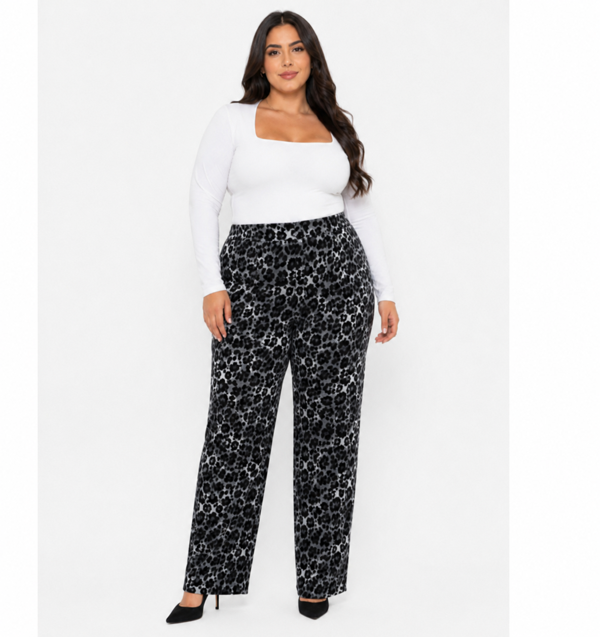 PANTALON SASTRERO CON ESTAMPADO