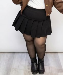 Falda plisada