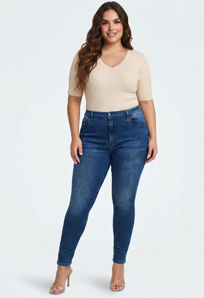 SKINNY JEANS AZUL