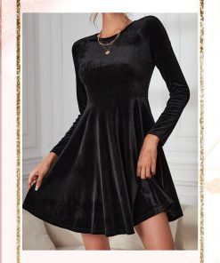 Alternative view of VESTIDO DE TERCIPELO