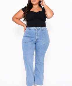 PANTALON CARGO AZUL CLARO