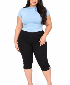 Alternative view of PANTALON CAPRI